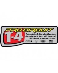 Adhesivos para escape Pro Circuit TI-4 Silp On 08,DCT4S