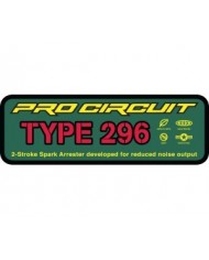 Adhesivos para escape Pro Circuit Type 296