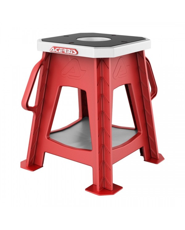 CABALLETE ACERBIS KUBRO CON SOPORTE BIDÓN LLENADO SPEEDY ROJO