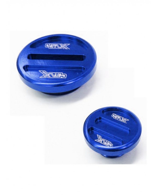 Tapas de Motor 4mx Honda CRF 250 R 10-17 CRF 450 R 02-16 Azul