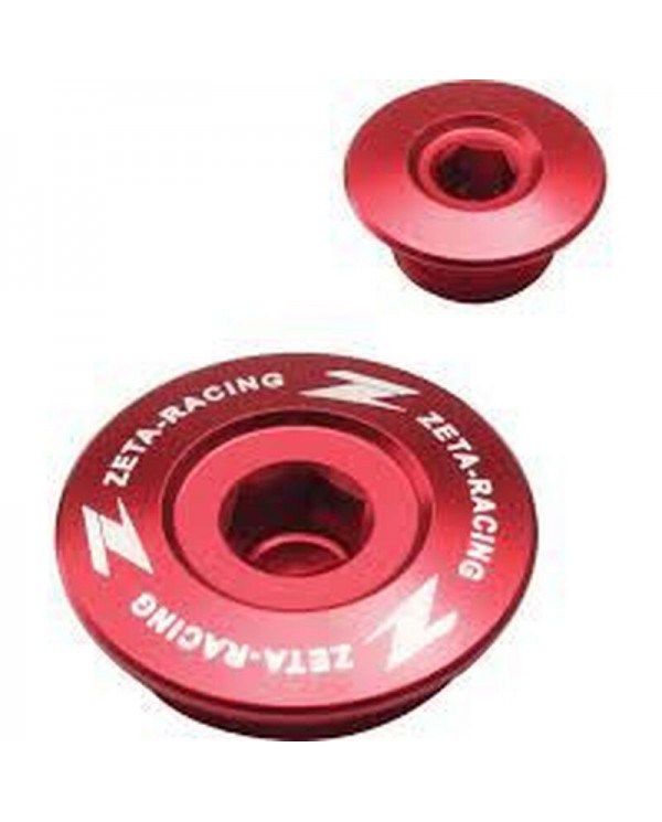 Tapas de Motor Zeta Yamaha WR 250 F 01-02 WR 250 R/X 07-17 YZ 250 F 01-13 Rojo