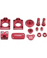 Kit Accesorios Aluminio Mousse Racing Honda CRF 450 R/RX 17-.. CRF 450 X 05-18 ROJO