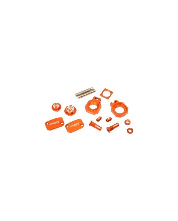 Kit Accesorios Aluminio Mousse Racing KTM SX 125/150 16-18 SX/F/XC 250 -350 -450 14-18  Naranja