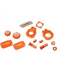Kit Accesorios Aluminio Mousse Racing KTM SX 125/150 16-18 SX/F/XC 250 -350 -450 14-18  Naranja