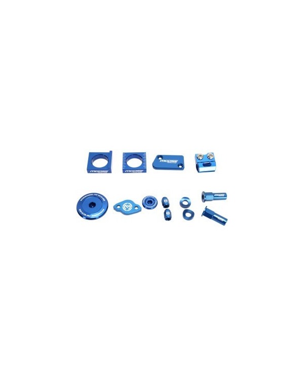 Kit Accesorios Aluminio Mousse Racing Yamaha Yz250F 14-17 Yz450F 14-18 AZUL