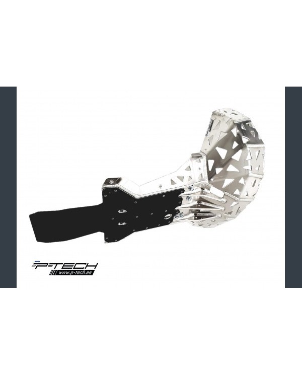 Cubrecárter con Protector de Bieletas y Escape P-Tech KTM EXC 250/300 07-16