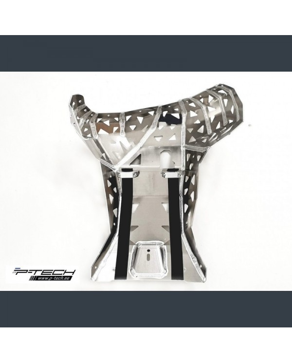 CUBRECARTER CON PROTECTOR DE ESCAPE DE ALUMINIO P-TECH BETA RR250,300 2019 BUFANDA ARROW