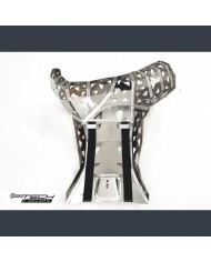 CUBRECARTER CON PROTECTOR DE ESCAPE DE ALUMINIO P-TECH BETA RR250,300 2019 BUFANDA ARROW