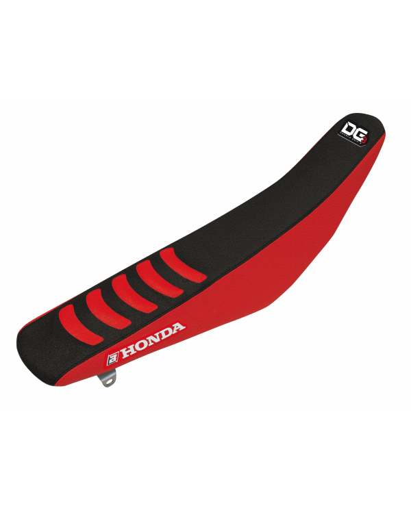 Funda de Asiento Blackbird Doble Agarre Honda CRF 250 R 04-09 CRF 250 X 04-17 450 X 04-16 Negro-rojo