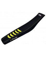 Funda de Asiento Blackbird Double Grip 3 Husqvarna FC/TC 14-15 FE/TE 14-16 Negro/Amarillo,1620H