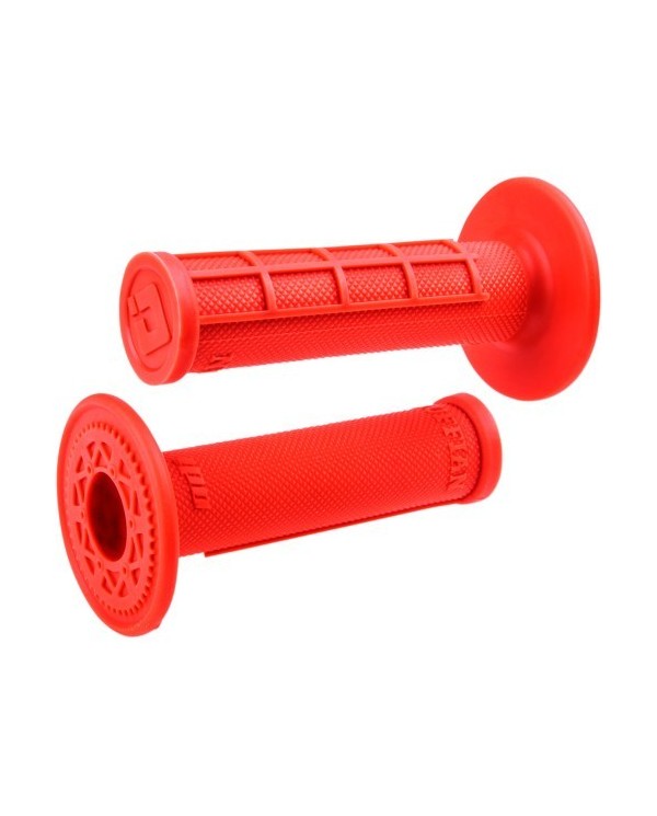 Puños ODI MX Ruffian Half Waffle Naranja Fluor