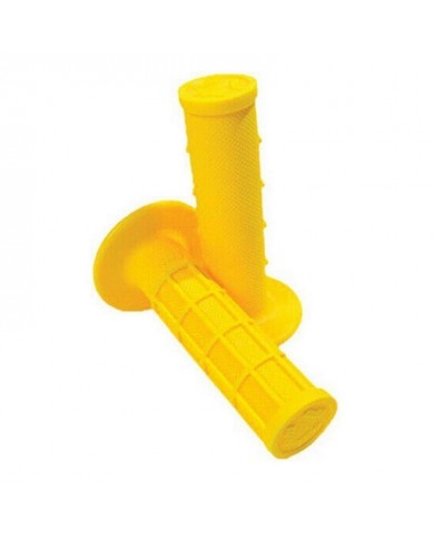 Puños ODI MX Ruffian Half Waffle Amarillo