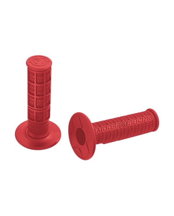 Puños Mx Enduro Moose Racing rojo