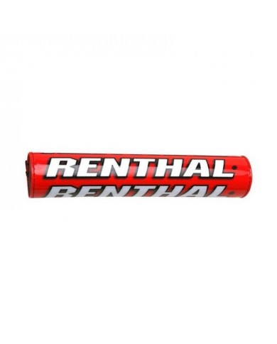 Protector Manillar Renthal Barra Mini SX 50 205 mm Rojo/Blanco,P225