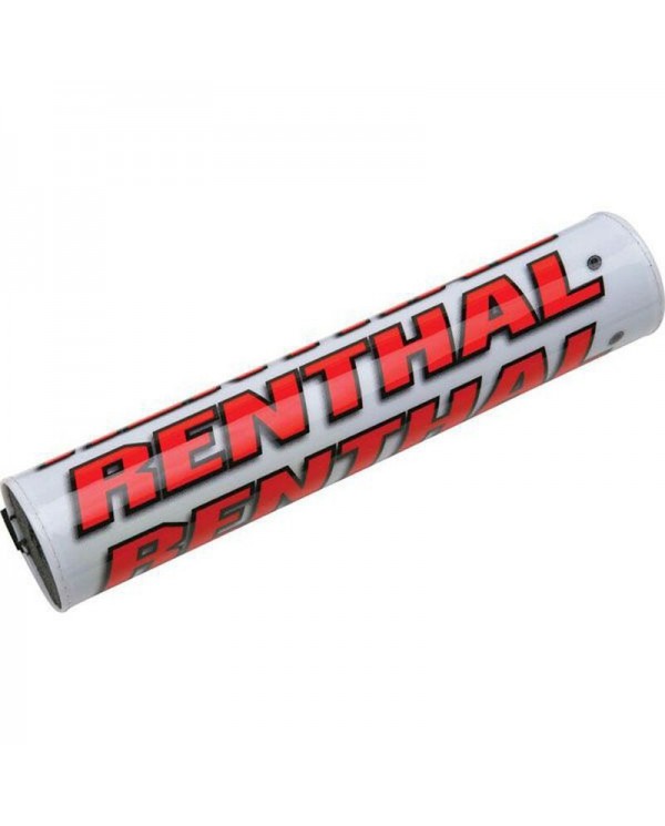 Protector Manillar Renthal Barra Blanco/Rojo