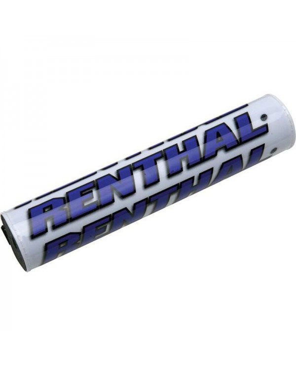 Protector Manillar Renthal Barra Blanco/Azul,P209