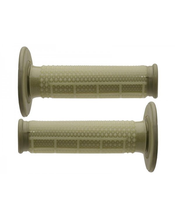 Puños Renthal Dual Kevlar MX tapered medio cuadradillo gris