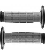 Puños Renthal Dual MX medio cuadradillo blando gris