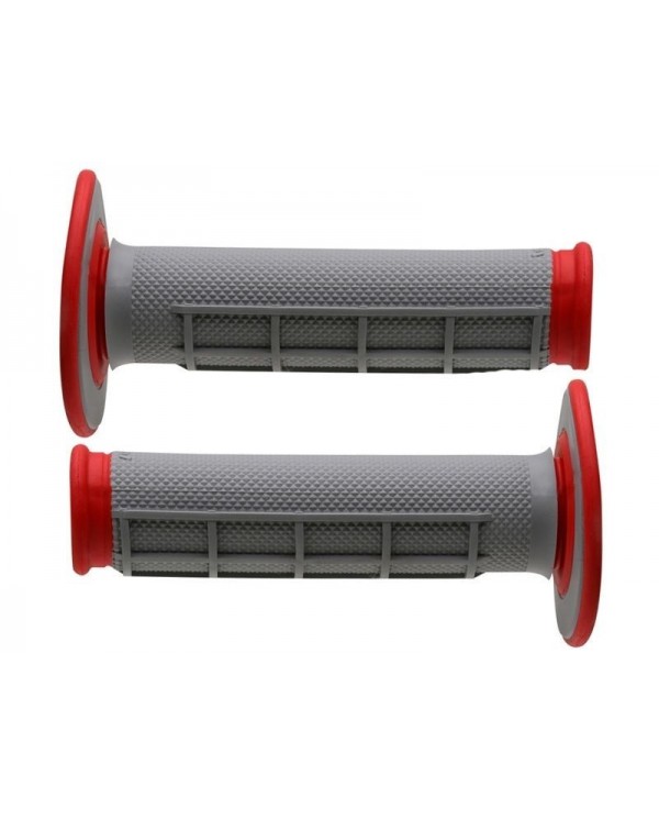 Puños Renthal Dual Tapered MX blando rojo