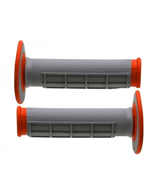 Puños Renthal Dual Tapered MX blando naranja