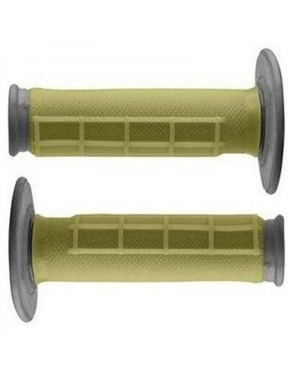 Puños Renthal Dual Kevlar MX medio cuadradillo gris