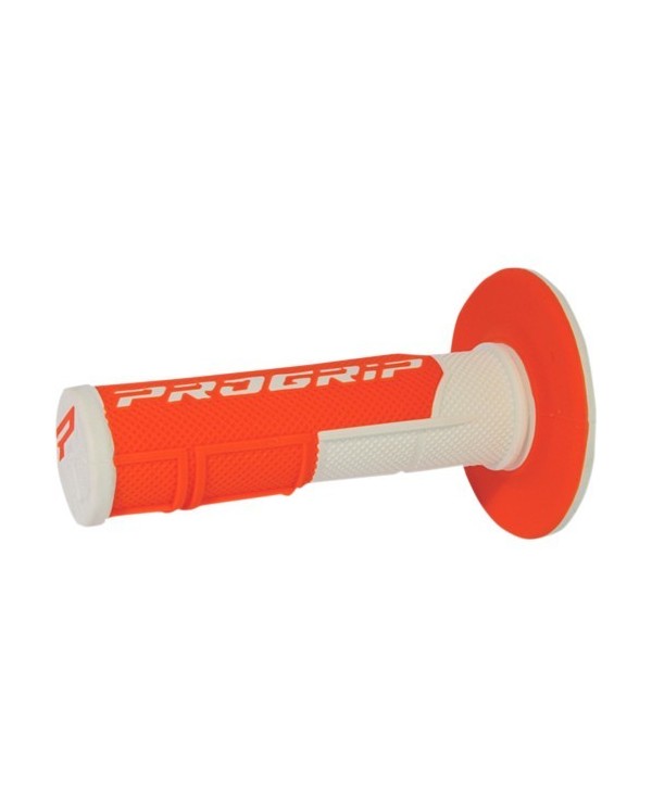 Puños Pro Grip 801 Blanco/Naranja Fluor