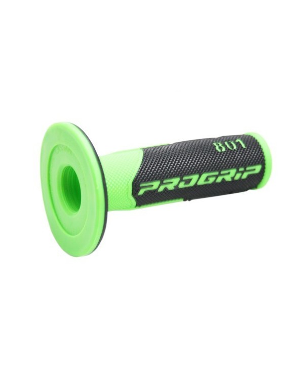 Puños Pro Grip 801 Negro/Verde Fluor