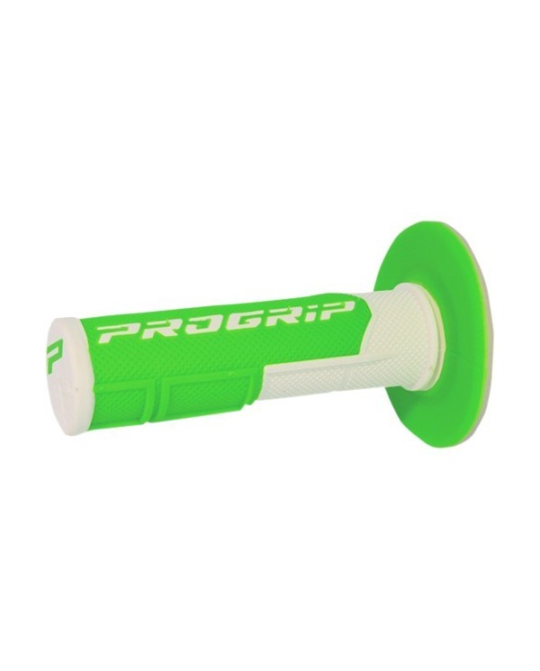 Puños Pro Grip 801 Blanco/Verde Fluor