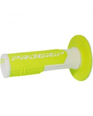 Puños Pro Grip 801 Blanco/Amarillo Fluor