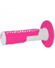 Puños Pro Grip 801 Blanco/Rosa Fluor