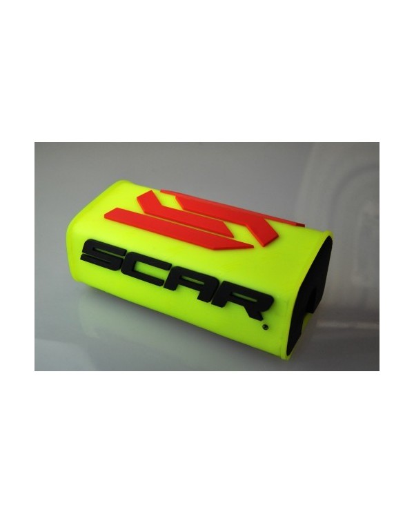 Protector de Manillar  Scar Amarillo Fluor