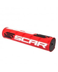 Protector Manillar Barra Scar Rojo