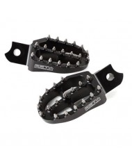 Estriberas Aluminio Zeta KTM SX 125 SX-F 250/450 16-.. EXC/EXC-F 17-.. Negro