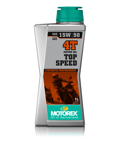 Aceite Motorex Top Speed 4T 15W/50 1 Litro Aceite Motorex Top Speed 4T 15W/50 1 Litro