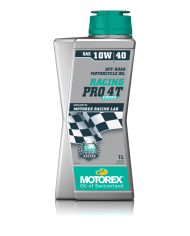 Aceite Motorex Racing Pro 10W/40 1 Litro (Especial mx motos japonesas)