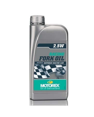 Aceite Motorex Racing Horquillas SAE 2.5 W 1 Litro Aceite Motorex Racing Horquillas SAE 2.5 W 1 Litro