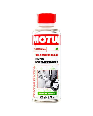 Limpiador Sistema de Combustible Motul 200 ML. Limpiador Sistema de Combustible Motul 200 ML.
