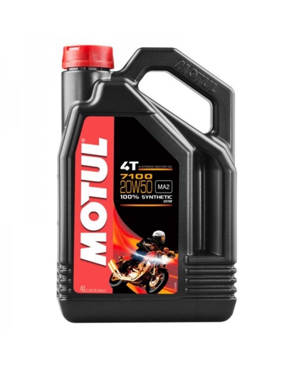 Aceite Motul 7100 20W50 4T 4L.