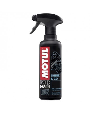 Limpiador Motul Shine & Go 400 ml. Limpiador Motul Shine & Go 400 ml.