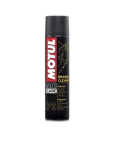 Limpiador Motul MC Care P2 Brake Clean 400 Ml. Limpiador Motul MC Care P2 Brake Clean 400 Ml.