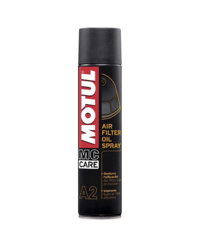 Aceite Filtros de Aire Motul A2 Spray 400 ml Aceite Filtros de Aire Motul A2 Spray 400 ml