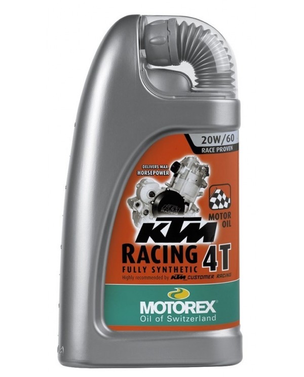 Aceite Motorex Ktm Racing 4t 20w/60 1 Litro Aceite Motorex Ktm Racing 4t 20w/60 1 Litro