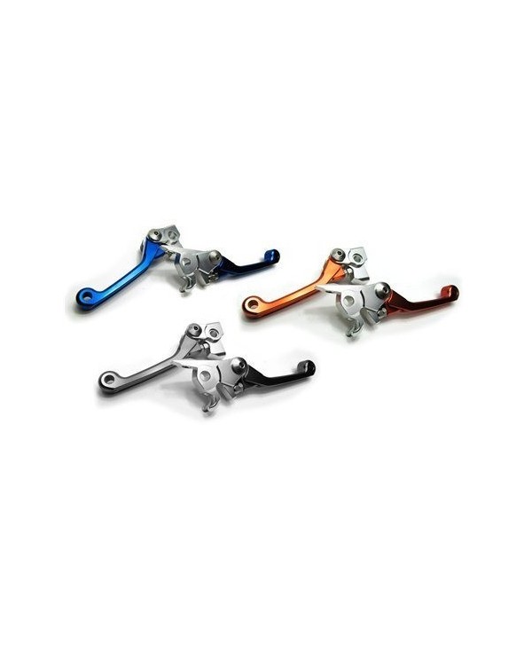 JUEGO MANETAS TITANIUM  ARTICULADAS CRPARTS  YAMAHA YZ 250F 01-06 YZ426/450F 01-07