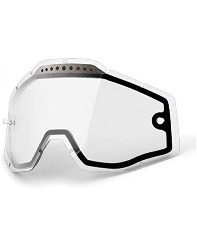 Cristal 100% Racecraft, Accuri, Strata Dual Clear ( No Vents )