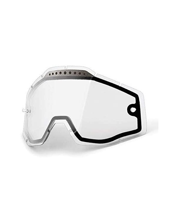 Cristal 100% Racecraft, Accuri, Strata Dual Clear ( No Vents )