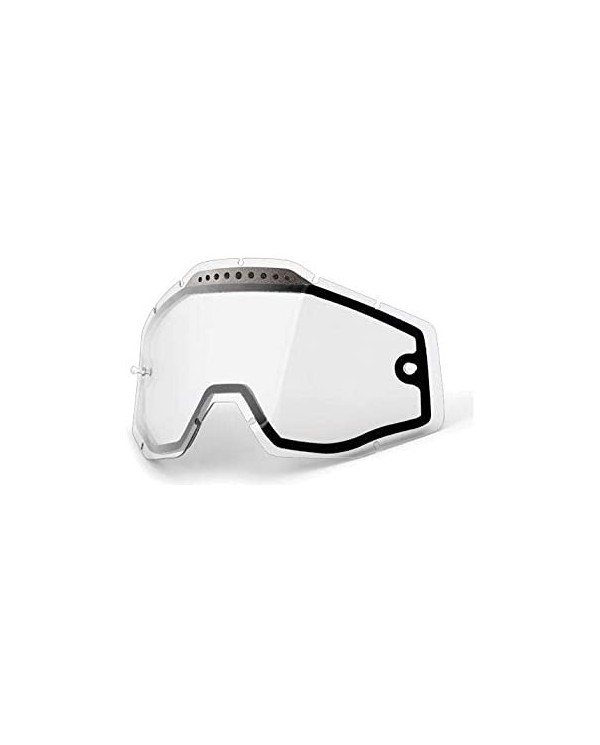 Cristal 100% Racecraft, Accuri, Strata Clear Vented Dual
