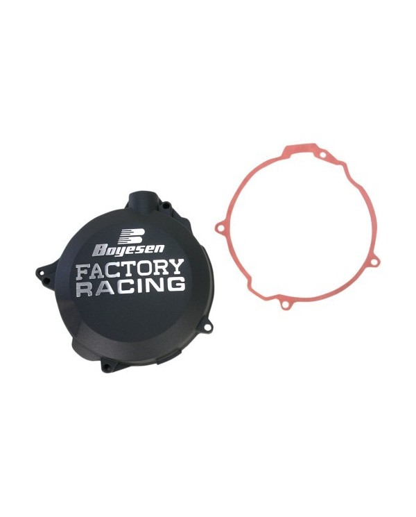 Tapa Discos Embrague Boyesen Husqvarna TE 250/300 17-20 TC 250 17-19 Negro