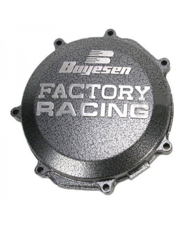 Tapa Discos Embrague Boyesen Kawasaki KX 125 03-07 Plata