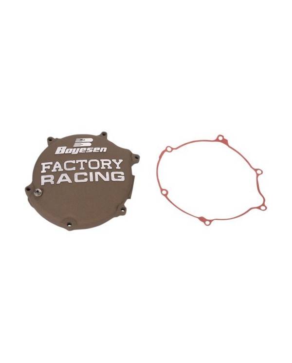 Tapa Discos Embrague Boyesen Kawasaki KX 250 90-04 Magnesio