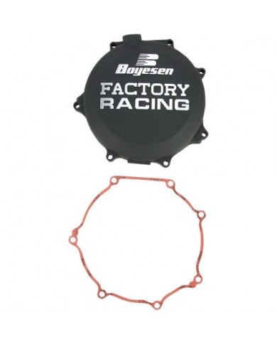 Tapa Discos Embrague Boyesen Kawasaki KX 450 F 06-15 KLX 450 R 08-09 Negro